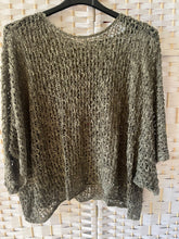Load image into Gallery viewer, VERITY Popcorn Open Knit Top