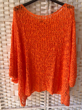 Load image into Gallery viewer, VERITY Popcorn Open Knit Top