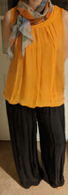 Load image into Gallery viewer, Size XL in Italian Silk Lined Palazzo Trousers