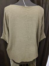 Load image into Gallery viewer, Italian cotton and linen top