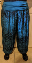 Load image into Gallery viewer, Harem Trousers - Lightweight Faded Vintage Print