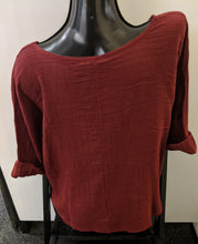Load image into Gallery viewer, Italian cotton and linen top