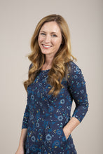 Load image into Gallery viewer, Lily & Me Halmore Dress with Tapestry Flower Print