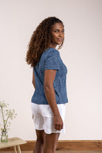 Load image into Gallery viewer, Lily & Me Button Through V Neck Top