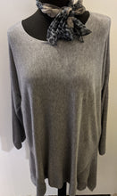 Load image into Gallery viewer, Small Scarf with Reptile and Leopard Print in Sheer Viscose