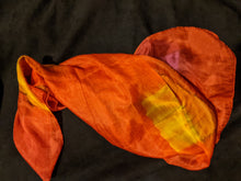 Load image into Gallery viewer, Square Silk Scarf with Random Square pattern