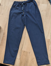 Load image into Gallery viewer, Plain Super Stretch 'Magic' Trousers - Lurex Mix Flat Drawstring with Silver Tip