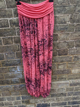 Load image into Gallery viewer, Harem Trousers - Lightweight Faded Vintage Print