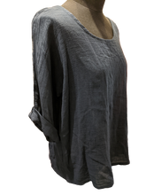 Load image into Gallery viewer, Italian cotton and linen top