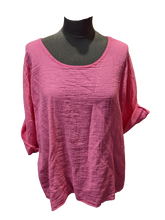 Load image into Gallery viewer, Italian cotton and linen top