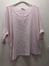 Load image into Gallery viewer, Italian cotton and linen top