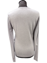Load image into Gallery viewer, V Neck Fitted Fine Knit Jumper