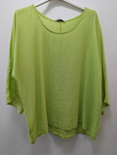 Load image into Gallery viewer, Italian cotton and linen top