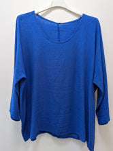 Load image into Gallery viewer, Italian cotton and linen top