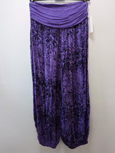 Load image into Gallery viewer, Harem Trousers - Lightweight Faded Vintage Print