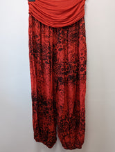 Load image into Gallery viewer, Harem Trousers - Lightweight Faded Vintage Print