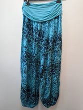 Load image into Gallery viewer, Harem Trousers - Lightweight Faded Vintage Print