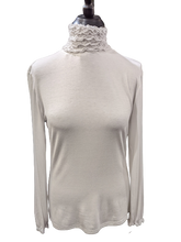 Load image into Gallery viewer, Ruffle Polo Neck