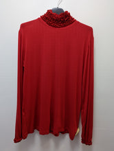 Load image into Gallery viewer, Ruffle Polo Neck