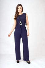 Load image into Gallery viewer, Saloos Trousers with Wide Leg Pull On Style