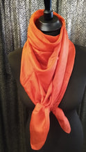 Load image into Gallery viewer, Large Silk Plain Square Scarf