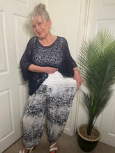 Load image into Gallery viewer, TINA Vintage Pattern Harem Trouser
