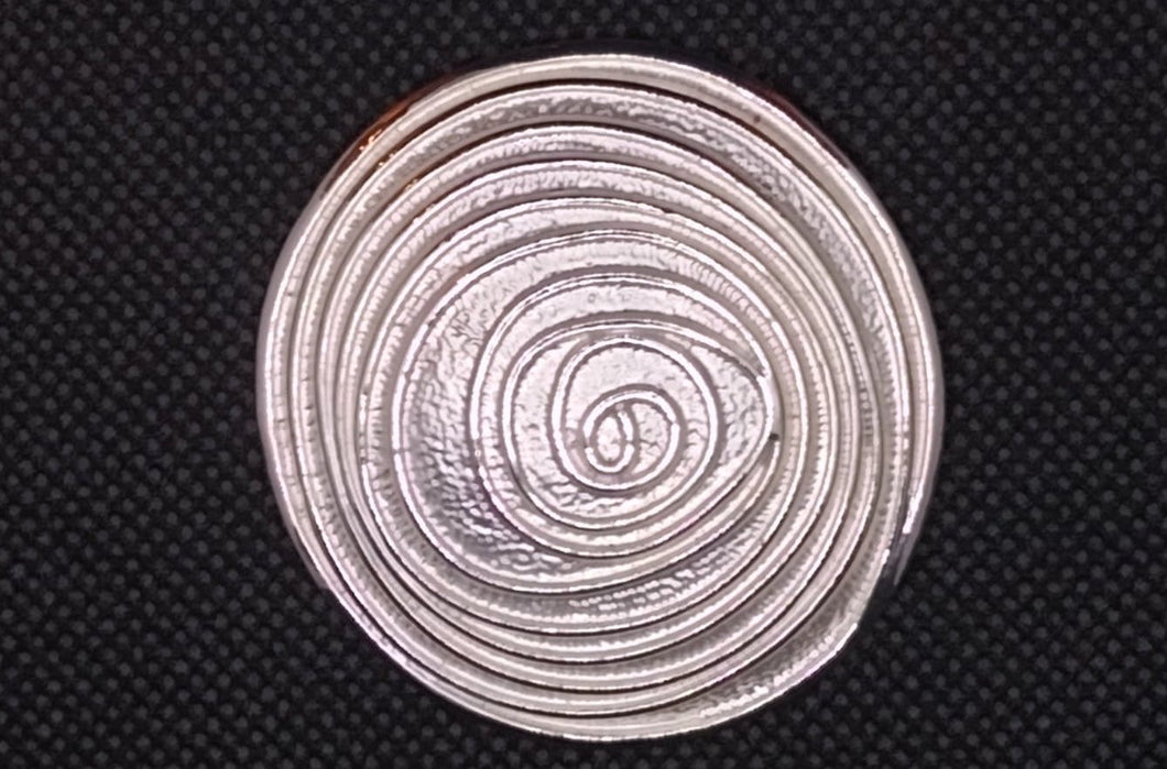 Magnetic Swirl Scarf Fastener/Brooch