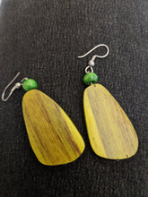 Load image into Gallery viewer, Wooden Drop Earrings
