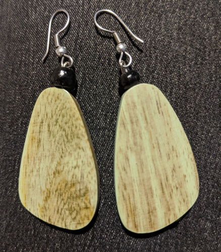 Wooden Drop Earrings