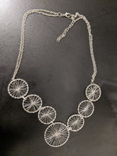 Load image into Gallery viewer, Necklace with Wire Work Wheel Design
