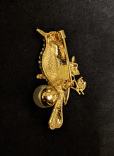 Load image into Gallery viewer, Diamante Kingfisher Brooch
