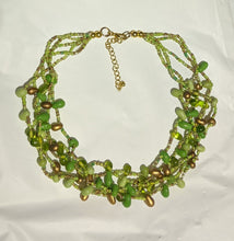 Load image into Gallery viewer, NECKLACE - Multi Strand Short with Random Beads
