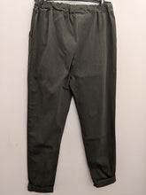 Load image into Gallery viewer, Plain Super Stretch &#39;Magic&#39; Trousers - Lurex Mix Flat Drawstring with Silver Tip
